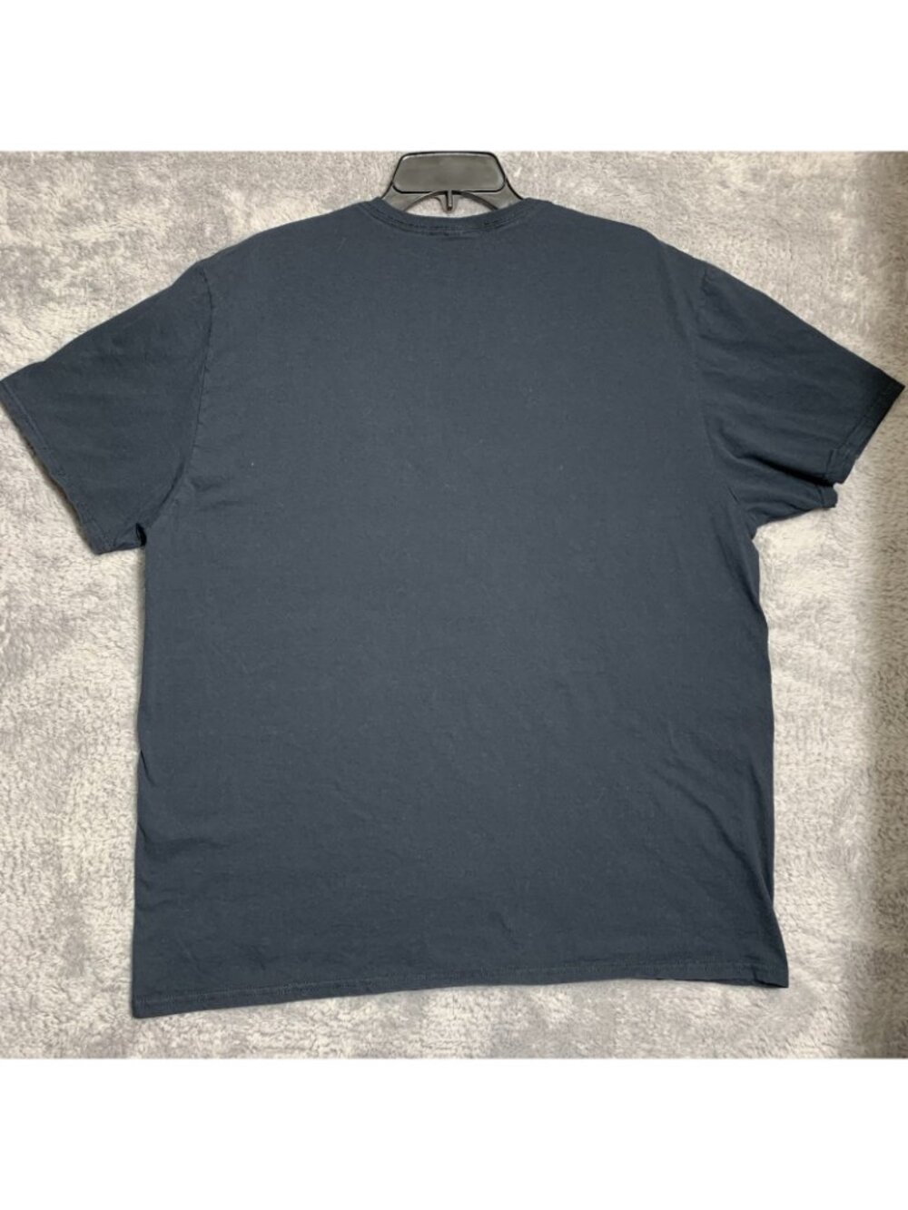 AC/DC Graphic T-Shirt Mens 2XL Black Back In Black Rock Band Short Sleeve Cotton - Picture 6 of 6